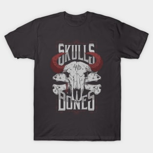 SKULLS AND BONES V2 T-Shirt